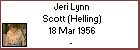 Jeri Lynn Scott (Helling)