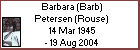 Barbara (Barb) Petersen (Rouse)